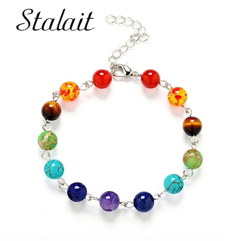 8mm Colorful Beaded Buddha 7 Chakra Bracelet For Men Natural Matte Onyx Stone Hologram Women Yoga Jewelry
8mm Colorful Beaded Buddha 7 Chakra Bracelet For Men Natural Matte Onyx Stone Hologram Women Yoga Jewelry