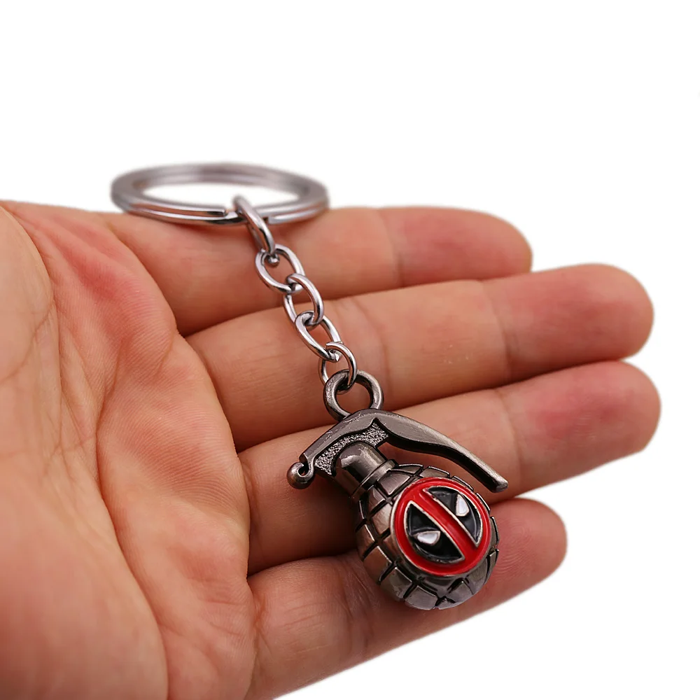 HSIC Superhero Deadpool Keychain Fashion Superhero Deadpool 3D Bomb Model Key Chain New Movie Women Men Chaveiro HC13059
HSIC Superhero Deadpool Keychain Fashion Superhero Deadpool 3D Bomb Model Key Chain New Movie Women Men Chaveiro HC13059