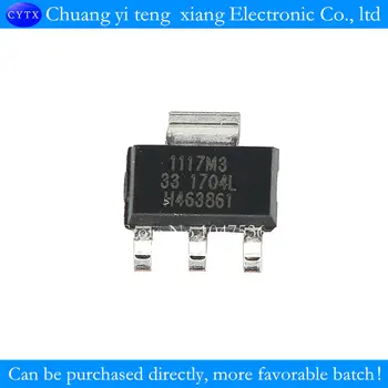 Patch SPX1117M3-L-3-3 / TR stabilizer of 800 ma3. 3 v SOT-223 SPX1117M3 SPX1117 10PCS/LOT
Patch SPX1117M3-L-3-3 / TR stabilizer of 800 ma3. 3 v SOT-223 SPX1117M3 SPX1117 10PCS/LOT