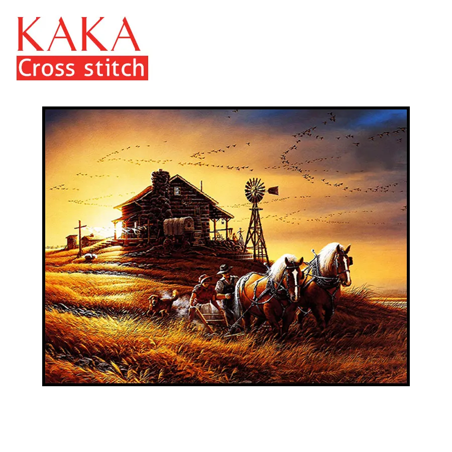 Cross stitch kits,Embroidery needlework sets with printed pattern,11CT-canvas for Home Decor Painting,Landscape Full NCKS009
Cross stitch kits,Embroidery needlework sets with printed pattern,11CT-canvas for Home Decor Painting,Landscape Full NCKS009