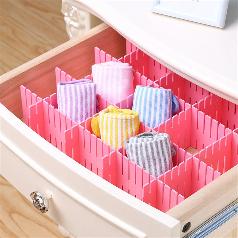 New Eco-friendly Adjustable Plastic Stretch Clapboard Drawer Divider Partition Storage Organizer DIY Home Useful Box
New Eco-friendly Adjustable Plastic Stretch Clapboard Drawer Divider Partition Storage Organizer DIY Home Useful Box