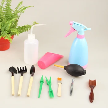 12pcs! Plastic multifunction succulents garden tool set for fork shovel forceps spray bottle Hand Transplanting Tools kits
12pcs! Plastic multifunction succulents garden tool set for fork shovel forceps spray bottle Hand Transplanting Tools kits