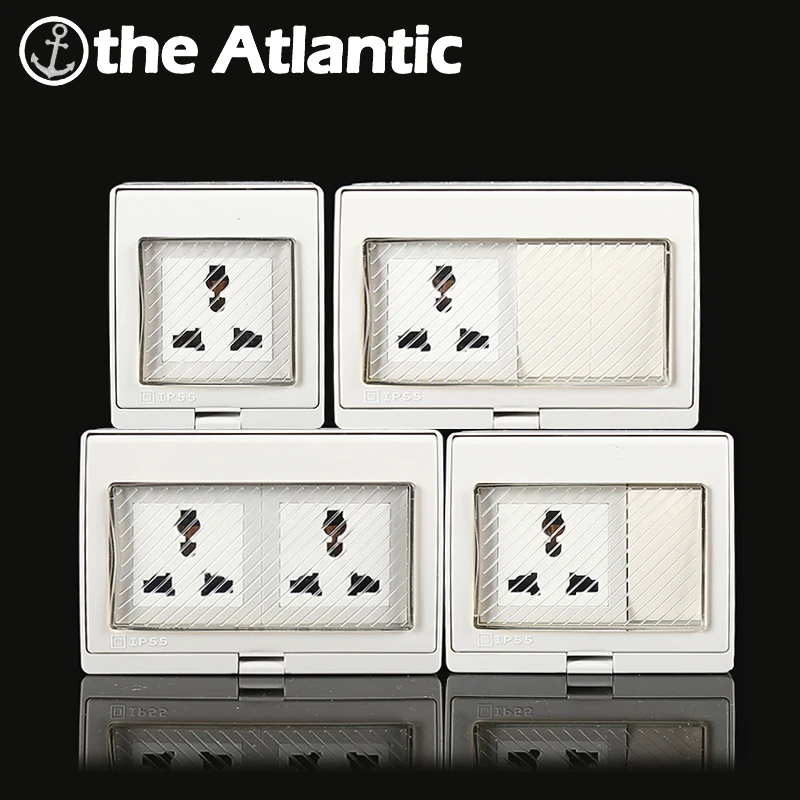 IP55 Waterproof Dust-proof Outdoor External Wall Power Socket Outlet With Cover 110~250V Power Socket Universal Socket
IP55 Waterproof Dust-proof Outdoor External Wall Power Socket Outlet With Cover 110~250V Power Socket Universal Socket