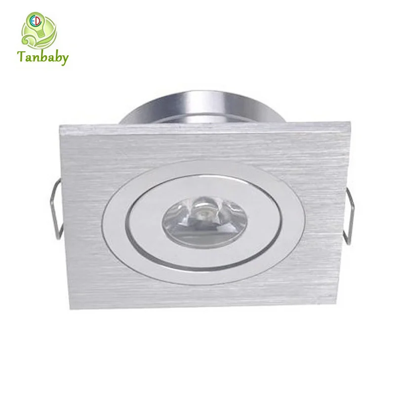 Tanbaby Mini led downlight square aluminum 1W 3W spot led luminarias cabinet led light home decoration AC85-265V Warm / White
Tanbaby Mini led downlight square aluminum 1W 3W spot led luminarias cabinet led light home decoration AC85-265V Warm / White