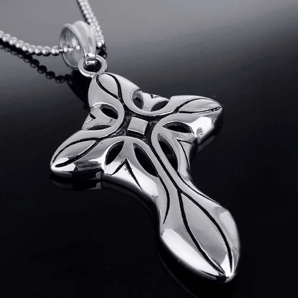 Винтажная нержавеющая сталь серебряный цвет и черный панк крест Распятие мужские Unisexs кулон коробка цепочка ожерелье 24 "Рождественский подарок
Винтажная нержавеющая сталь серебряный цвет и черный панк крест Распятие мужские Unisexs кулон коробка цепочка ожерелье 24 "Рождественский подарок