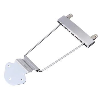 New Arrival 6 String Jazz Chrome Guitar Bridge Trapeze Tailpiece Open Frame for Archtop Guitar Parts Accessories
New Arrival 6 String Jazz Chrome Guitar Bridge Trapeze Tailpiece Open Frame for Archtop Guitar Parts Accessories