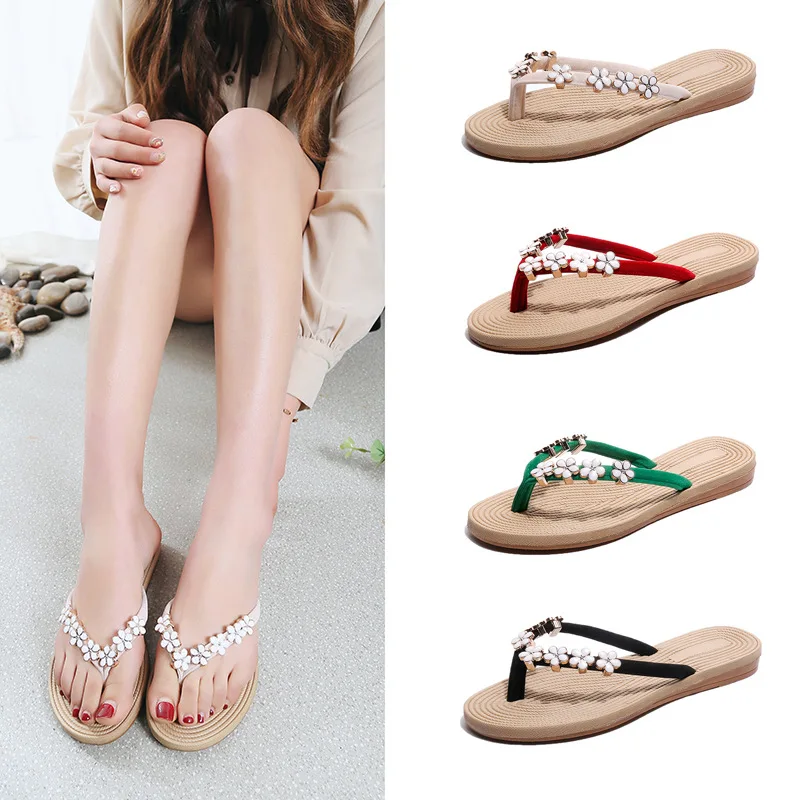Summer new fashion beaded women sandals and slippers comfortable women slippers women personality sandals women casual slippers
Summer new fashion beaded women sandals and slippers comfortable women slippers women personality sandals women casual slippers