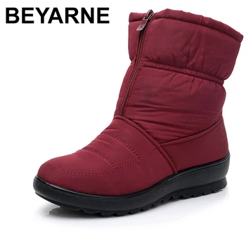 BEYARNE Plus Size 35-42 Flexible Cube Woman Boots High Quality Cozy Warm Fur Inside Snow Boots Winter Shoes Woman
BEYARNE Plus Size 35-42 Flexible Cube Woman Boots High Quality Cozy Warm Fur Inside Snow Boots Winter Shoes Woman