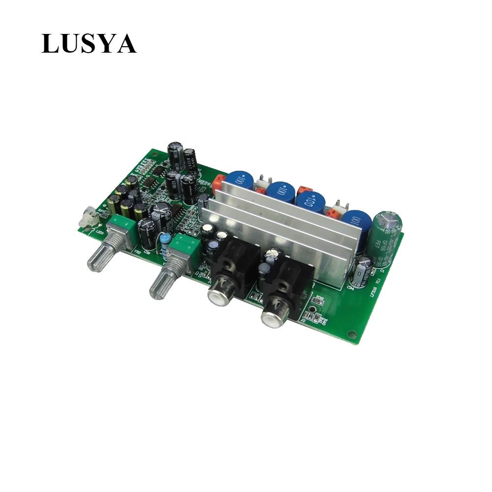 Lusya TPA3116 Dual Voice Coil Subwoofer Power Amplifier Board Push-pull Dual Woofer 2x100W Amplifier DC24V T0148
Lusya TPA3116 Dual Voice Coil Subwoofer Power Amplifier Board Push-pull Dual Woofer 2x100W Amplifier DC24V T0148