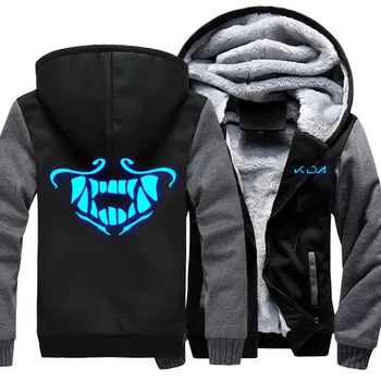 Game KDA K/DA Akali Mask Luminous Hoodie Sweatshirt Men Coat Jacket Outwear Thick Winter Warm Hoodies Sweatshirts Hoody US Size
Game KDA K/DA Akali Mask Luminous Hoodie Sweatshirt Men Coat Jacket Outwear Thick Winter Warm Hoodies Sweatshirts Hoody US Size
