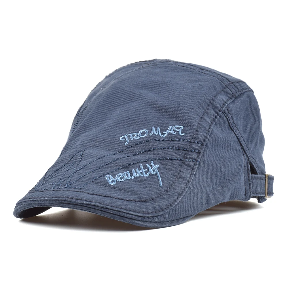 Cotton newsboy Cap British Style Unisex Solid Cabbie Hats Caps 2018 new spring Letter Embroidery Peaked Beret Hat For Men
Cotton newsboy Cap British Style Unisex Solid Cabbie Hats Caps 2018 new spring Letter Embroidery Peaked Beret Hat For Men