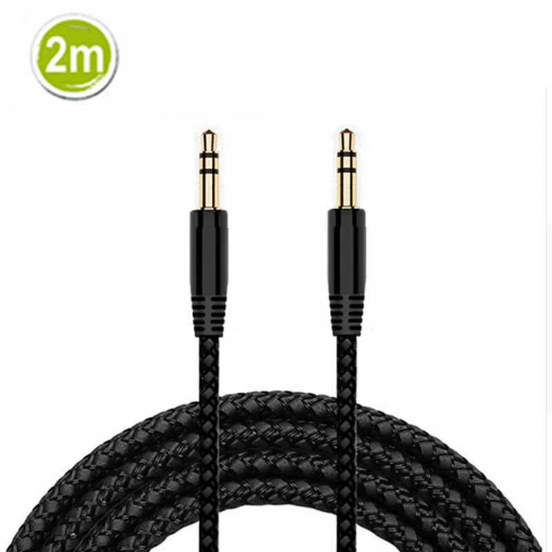 2/3/5m Male to Male 3.5mm Jack AUX Audio Stereo Headphone Extension Cable 3.5 mm Auxiliary Cord for Phone Earphone Car Speaker
2/3/5m Male to Male 3.5mm Jack AUX Audio Stereo Headphone Extension Cable 3.5 mm Auxiliary Cord for Phone Earphone Car Speaker