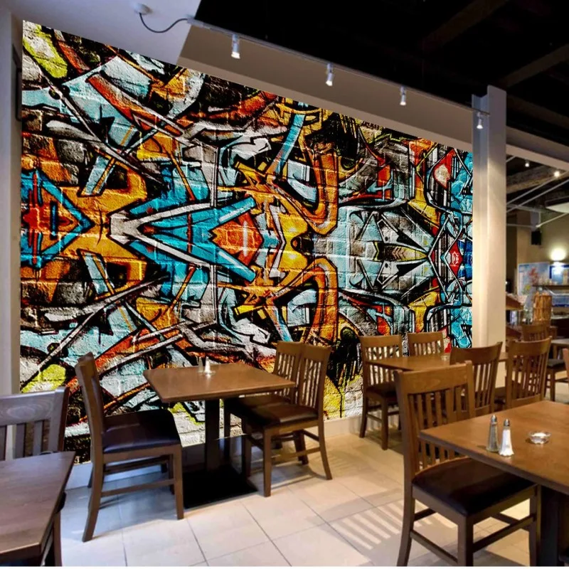 Custom photo wallpaper Custom Graffiti decoration background wall restaurant studio bar KTV corridor wallpaper mural
Custom photo wallpaper Custom Graffiti decoration background wall restaurant studio bar KTV corridor wallpaper mural