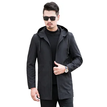 Men Trench Coat Men's Fashion Spring Autumn Hooded Jacket Mens Casual Windbreaker Outerwear Male Jaqueta 7XL 8XL
Men Trench Coat Men's Fashion Spring Autumn Hooded Jacket Mens Casual Windbreaker Outerwear Male Jaqueta 7XL 8XL