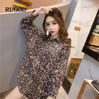 RUGOD Sexy women tops leopard print midi waistband long sleeves korean style spring and autumn fashion streetwear women blouses
RUGOD Sexy women tops leopard print midi waistband long sleeves korean style spring and autumn fashion streetwear women blouses
