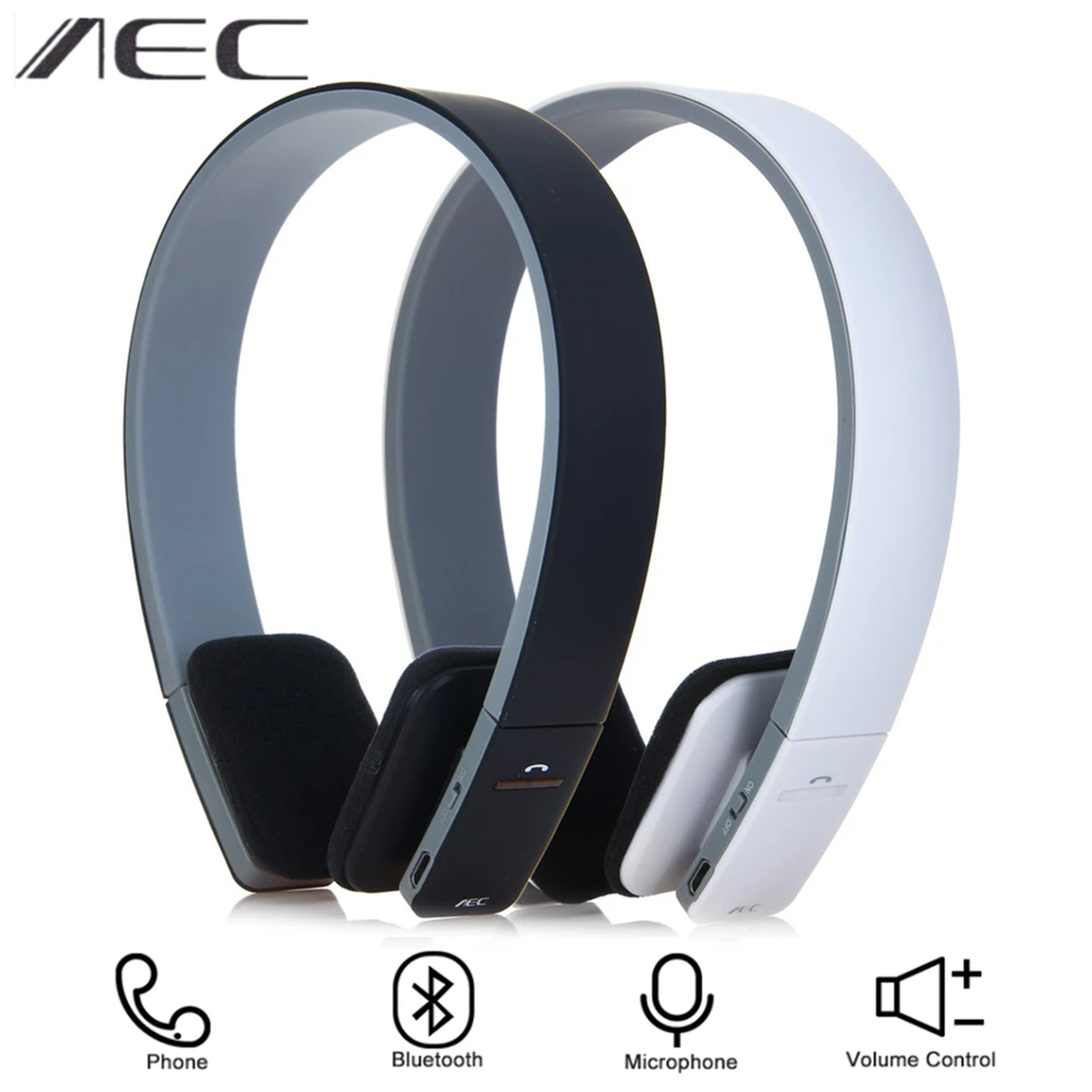 

AEC BQ618 Smart Wireless Bluetooth Stereo Headset Headphone with MIC Support 3.5mm Stereo Audio Handsfree for Phone Tablet PSPs
