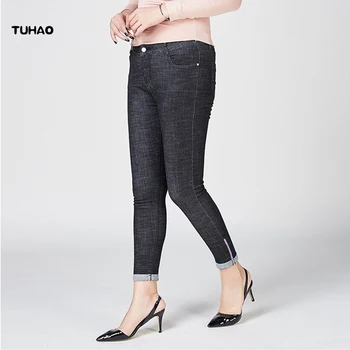 TUHAO 2019 Spring Summer PLUS SIZE 8XL 7XL 9XL Jeans Women High Waist Pencil Denim Pants Women Stretch Jeans Big Trousers AKZ
TUHAO 2019 Spring Summer PLUS SIZE 8XL 7XL 9XL Jeans Women High Waist Pencil Denim Pants Women Stretch Jeans Big Trousers AKZ