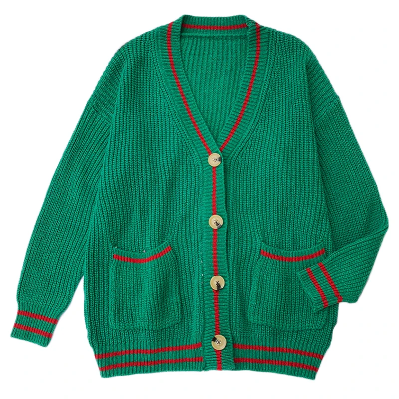 PERHAPS U green red gray beige sweater knitted v neck long sleeve cardigans pocket Single-breasted casual loose autumn M0169
PERHAPS U green red gray beige sweater knitted v neck long sleeve cardigans pocket Single-breasted casual loose autumn M0169