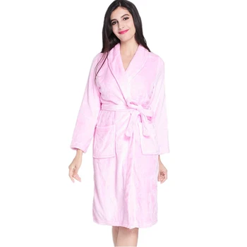 Pink Female Kimono Bath Robe Winter Flannel Nightgown Full Sleeve Warm Home Dressing Gown Casual Sleepwear Negligee One Size
Pink Female Kimono Bath Robe Winter Flannel Nightgown Full Sleeve Warm Home Dressing Gown Casual Sleepwear Negligee One Size