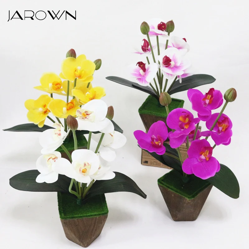 JAROWN Artificial Orchid Potted Plants Simulation Landscape Real Touch Feel Latex Butterfly Orchid Wedding Decoration Flowers
JAROWN Artificial Orchid Potted Plants Simulation Landscape Real Touch Feel Latex Butterfly Orchid Wedding Decoration Flowers