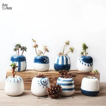 AsyPets 8PCS Hand-Drawing Thumb Flower Pot Ceramic Planter Container Home Office Decoration Christmas Gift-25
AsyPets 8PCS Hand-Drawing Thumb Flower Pot Ceramic Planter Container Home Office Decoration Christmas Gift-25