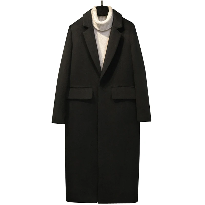 3XL Korean wool coats womens 2018 winter new woolen jackets womens thick warm wool jacket coat female long black woolen overcoat
3XL Korean wool coats womens 2018 winter new woolen jackets womens thick warm wool jacket coat female long black woolen overcoat