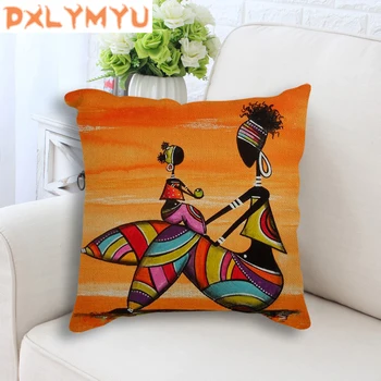 Hot sale Cheap Cushions Abstract Africa Oil Painting Print Decorative Cushion Throw Pillowcase African Life style Linen Pillow
Hot sale Cheap Cushions Abstract Africa Oil Painting Print Decorative Cushion Throw Pillowcase African Life style Linen Pillow
