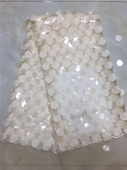 2019 Latest Nigerian 3D Sequins Lace Fabric High Quality African Lace Fabric For Wedding Dress French Tulle Lace Material F4
2019 Latest Nigerian 3D Sequins Lace Fabric High Quality African Lace Fabric For Wedding Dress French Tulle Lace Material F4