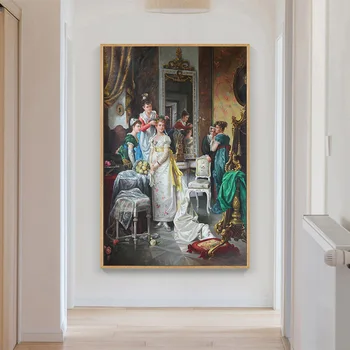 Unframed European Classical Figure Oil Painting Hand Painted Canvas Painting For Home Living Room Wall Art Picture
Unframed European Classical Figure Oil Painting Hand Painted Canvas Painting For Home Living Room Wall Art Picture