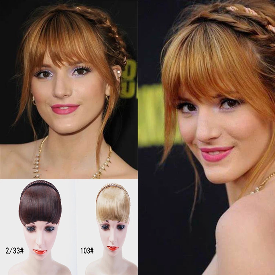 MSTN 6 Colors Black Brown Blonde Faux Stripe Clips in Bangs Hair Extension with High Temperature Synthetic Fiber
MSTN 6 Colors Black Brown Blonde Faux Stripe Clips in Bangs Hair Extension with High Temperature Synthetic Fiber