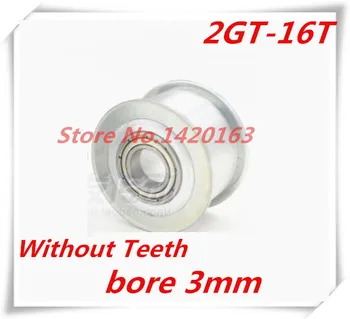 4 pcs 2GT 16 teeth Belt Tensioner synchronous wheel pulley wheel Perlin passive idler pulley wheel bore 3mm
4 pcs 2GT 16 teeth Belt Tensioner synchronous wheel pulley wheel Perlin passive idler pulley wheel bore 3mm