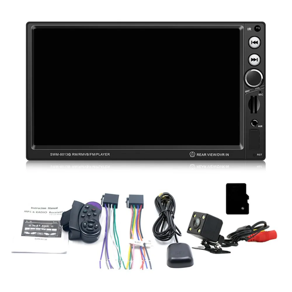 7Inch 8013G 4*60W Large Screen GPS Navigation Car Mp5 Vehicle Audio Video Player Support Brake Prompt Bluetooth With Remote
7Inch 8013G 4*60W Large Screen GPS Navigation Car Mp5 Vehicle Audio Video Player Support Brake Prompt Bluetooth With Remote