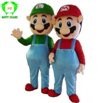 Funny Cosplay Mascot Costume Super Mario Luigi Brothers Mascot Costume Fancy Dress Up Party Cute Costume For Adult
Funny Cosplay Mascot Costume Super Mario Luigi Brothers Mascot Costume Fancy Dress Up Party Cute Costume For Adult