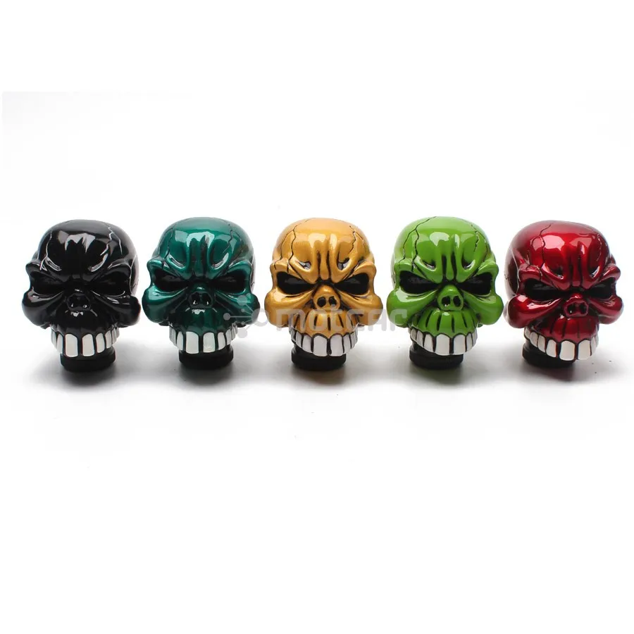 New Car Gear Shift Knob Car Accessories Skull Shift Knob Modification Car Interior Accessory 5 colors Car Hand Brake Covers Case
New Car Gear Shift Knob Car Accessories Skull Shift Knob Modification Car Interior Accessory 5 colors Car Hand Brake Covers Case
