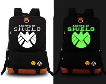 New Agents of S.H.I.E.L.D. Backpack Canvas Agents Of SHIELD Student Luminous Schoolbag Unisex Travel Bags
New Agents of S.H.I.E.L.D. Backpack Canvas Agents Of SHIELD Student Luminous Schoolbag Unisex Travel Bags