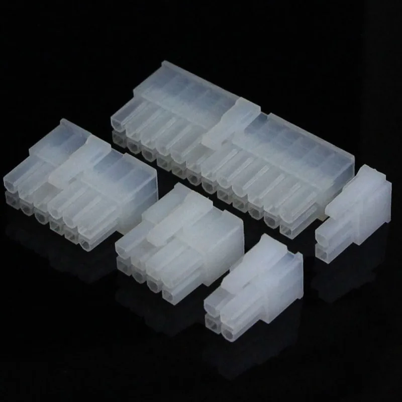 3-10PCS 2/4/6/8/10/12/14/16/18/20/24Pin Molex 4.2 Pitch ATX Male Connector Plug Computer ATX Power Car 5777 Transparent
3-10PCS 2/4/6/8/10/12/14/16/18/20/24Pin Molex 4.2 Pitch ATX Male Connector Plug Computer ATX Power Car 5777 Transparent