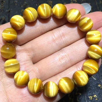 Genuine Natural Gold Yellow Tiger's Eye Bracelets Women Men Power Crystal Gemstone Round Bead Bracelet 10mm 12mm 14mm 16mm AAAAA
Genuine Natural Gold Yellow Tiger's Eye Bracelets Women Men Power Crystal Gemstone Round Bead Bracelet 10mm 12mm 14mm 16mm AAAAA