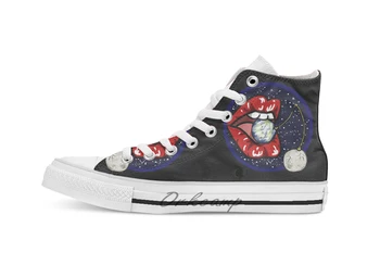 Eat The World Novelty Design breathable casual High Top lace-up Canvas shoes sneakers
Eat The World Novelty Design breathable casual High Top lace-up Canvas shoes sneakers