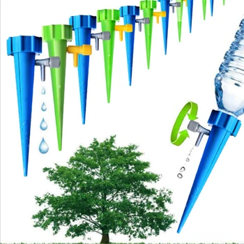 Hot Sale 24Pcs Automatic Plant Self Watering Spikes Adjustable Flower Household Auto Drip Irrigation Watering System Plant Wat
Hot Sale 24Pcs Automatic Plant Self Watering Spikes Adjustable Flower Household Auto Drip Irrigation Watering System Plant Wat