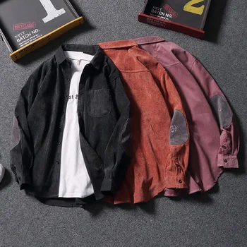 Women's Lapel Collar Corduroy Cardigan Shirts Vintage Top Blouse Leisure Outwear Solid Women Tops
Women's Lapel Collar Corduroy Cardigan Shirts Vintage Top Blouse Leisure Outwear Solid Women Tops