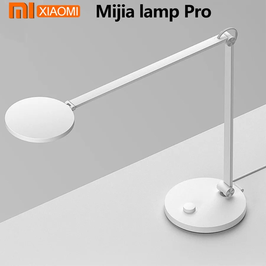 Xiaomi Mijia LED Desk Lamp Pro Smart Eye Protection Table Lamps Dimming Reading Light Work with Apple HomeKit Reading Light
Xiaomi Mijia LED Desk Lamp Pro Smart Eye Protection Table Lamps Dimming Reading Light Work with Apple HomeKit Reading Light