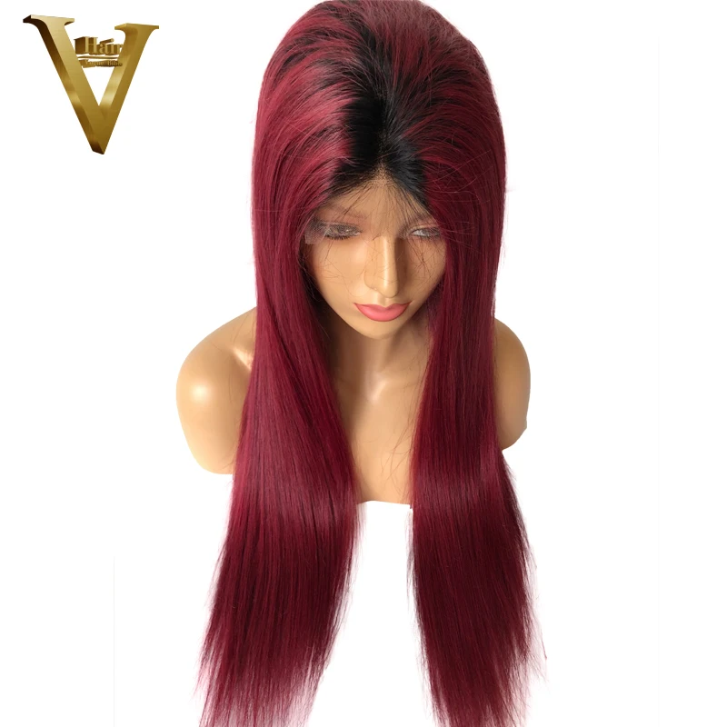 Straight 99J 1B With Wine Red Color Ombre Full Lace Human Hair Wigs 130% Destiny Glueless Remy For Women Brazilian Per Plucked
Straight 99J 1B With Wine Red Color Ombre Full Lace Human Hair Wigs 130% Destiny Glueless Remy For Women Brazilian Per Plucked