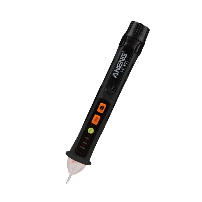 New Non Contact Voltage Tester Sensitivity Adjustable AC 12V-1000V Voltage Detector with Buzzer Alarm Flashlight qiang
New Non Contact Voltage Tester Sensitivity Adjustable AC 12V-1000V Voltage Detector with Buzzer Alarm Flashlight qiang