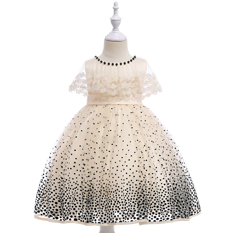 Big Bow Champagne Tulle Beaded Sleeveless Flower Girl Ball Gowns Dress Little Girl Formal Chic Dresses 2019
Big Bow Champagne Tulle Beaded Sleeveless Flower Girl Ball Gowns Dress Little Girl Formal Chic Dresses 2019