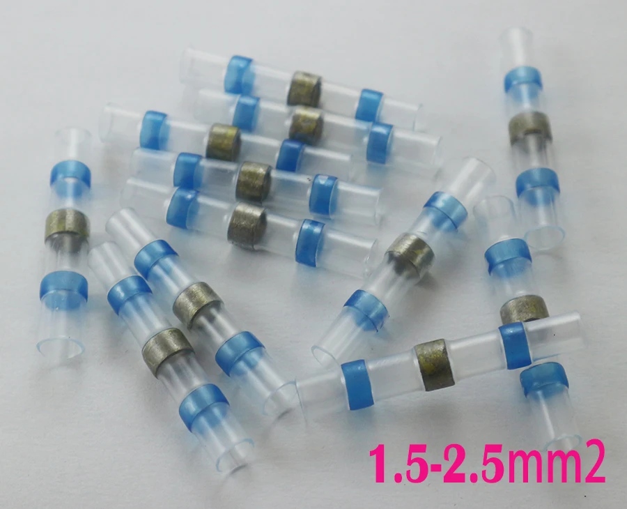 40PCS AWG16-14 Waterproof Solder Seal Heat Shrink Butt Connectors Soldering Sleeve Wire Cable Connectors Terminals Electrical
40PCS AWG16-14 Waterproof Solder Seal Heat Shrink Butt Connectors Soldering Sleeve Wire Cable Connectors Terminals Electrical