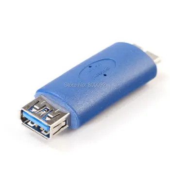 Standard USB 3.0 Female to Micro B Male Blue OTG Connector Converter Adapter for Samsung Galaxy Note 3
Standard USB 3.0 Female to Micro B Male Blue OTG Connector Converter Adapter for Samsung Galaxy Note 3