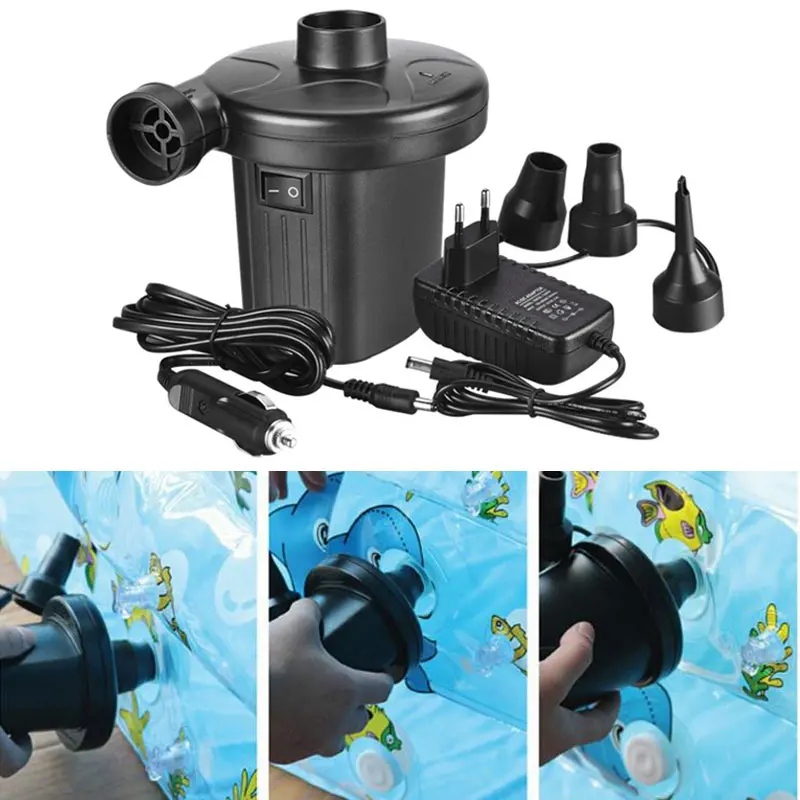 Portable Auto DC Electric Air Pump Quick-Fill Home Car Airpump For Inflatables Mattress/Raft/Bed/Boat/Pool Swimming Ring VS998
Portable Auto DC Electric Air Pump Quick-Fill Home Car Airpump For Inflatables Mattress/Raft/Bed/Boat/Pool Swimming Ring VS998