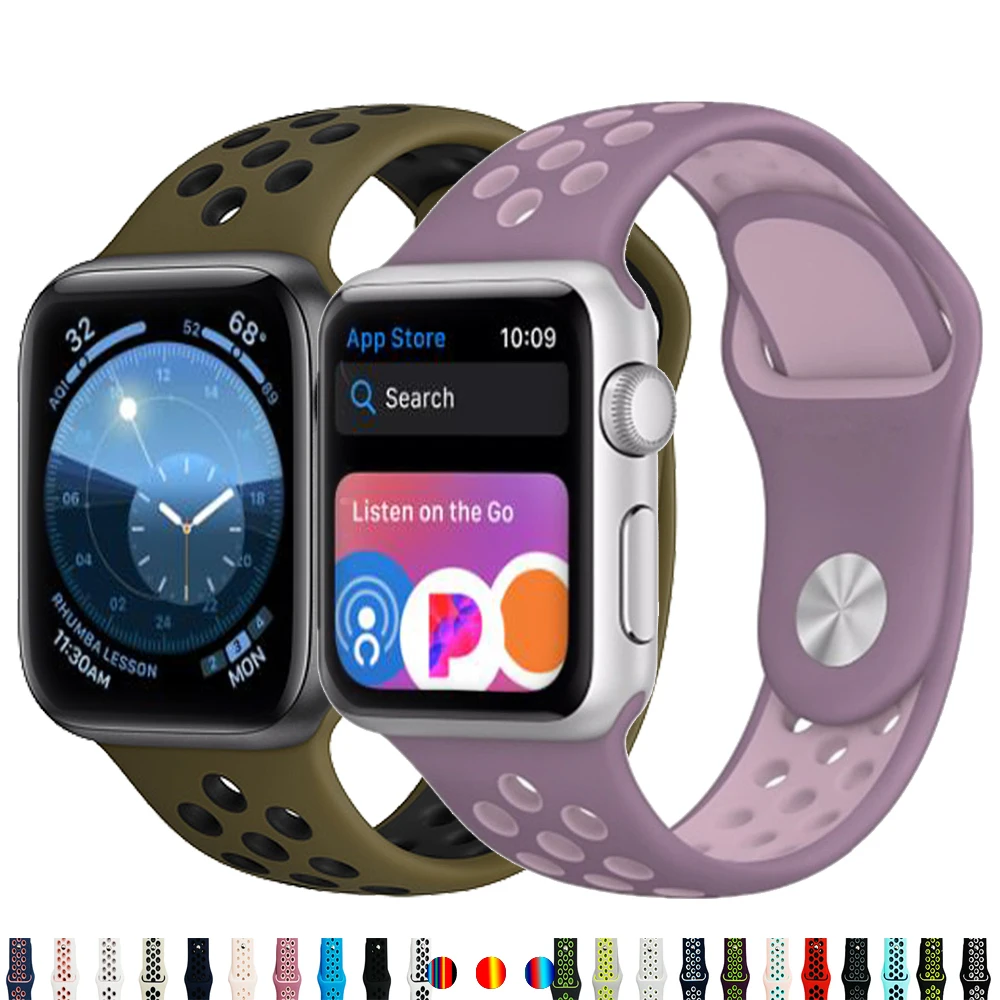 Hot Sell Strap for Apple Watch Band 4 3 Iwatch Band 42mm 38mm 44mm 40mm Correa Pulseira Sport Bracelet Apple Watch Accessories
Hot Sell Strap for Apple Watch Band 4 3 Iwatch Band 42mm 38mm 44mm 40mm Correa Pulseira Sport Bracelet Apple Watch Accessories