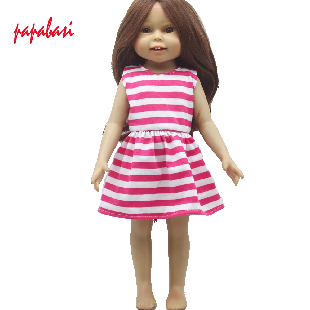 New Arrival 18inch Girl Doll Princess Dress For 43cm baby Doll Clothes Doll Gift toys
New Arrival 18inch Girl Doll Princess Dress For 43cm baby Doll Clothes Doll Gift toys