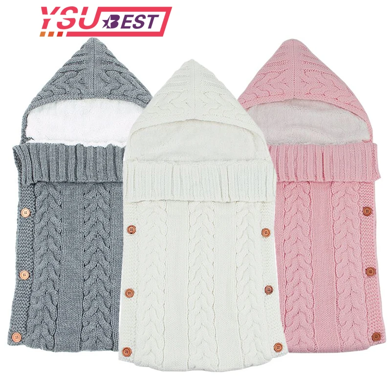 Spring Warm Envelope for Newborn Baby Sleeping Bags Autumn Outdoor Infant Stroller Sleep Sack Cable Knitted Toddler Swaddle Wrap
Spring Warm Envelope for Newborn Baby Sleeping Bags Autumn Outdoor Infant Stroller Sleep Sack Cable Knitted Toddler Swaddle Wrap